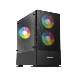 VALUE TOP VT-B701 MINI TOWER MICRO-ATX GAMING CASE (BLACK)
